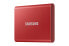 Фото #3 товара Samsung Portable SSD T7 - 2000 GB - USB Type-C - 3.2 Gen 2 (3.1 Gen 2) - 1050 MB/s - Password protection - Red