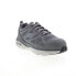 Фото #3 товара Skechers Arch Fit Slip Resistant Vigorit 200152 Mens Gray Athletic Work Shoes