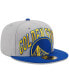 ფოტო #3 პროდუქტის Men's Gray, Royal Golden State Warriors Tip-Off Two-Tone 59FIFTY Fitted Hat