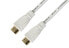 Фото #1 товара Techly ICOC-HDMI-4-010NWT - 1 m - HDMI Type A (Standard) - HDMI Type A (Standard) - 3D - Audio Return Channel (ARC) - White