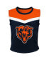 Фото #3 товара Костюм спортивный OuterStuff Набор чирлидинга для девочек Chicago Bears Navy 2 предмета