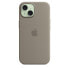 Фото #4 товара Чехол для телефона Apple iPhone 15 Sil Case MagSafe Clay, коричневый