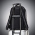Фото #7 товара Мужской кожаный черный рюкзак Samsonite Classic Leather Backpack, Black, One Size