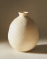 Фото #7 товара Rough-effect ceramic vase