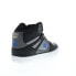 Фото #15 товара DC Pure High-Top WC Mens Black Leather Skate Inspired Sneakers Shoes