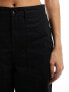 Tommy Jeans claire high rise wide cargo pant in black