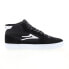 Фото #2 товара Lakai Cambridge Mid MS4210260A00 Mens Black Skate Inspired Sneakers Shoes
