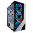 Фото #2 товара LC-Power Gaming 803W - Midi Tower - PC - Black - White - ATX - micro ATX - Mini-ITX - Metal - Plastic - Tempered glass - Gaming