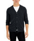 Фото #1 товара Men's Cashmere V-Neck Cardigan, Created for Macy's