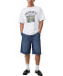 ფოტო #2 პროდუქტის Men's Box Fit Graphic T-Shirt