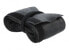 Delock Braided Sleeving with Hook-and-Loop Fastener 10 m x 32 mm black - Braided sleeving - Polyester - Black - 1 pc(s)