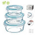 Фото #3 товара KOZINA Set Borosilicato Lunch box 3 Units