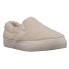 Фото #4 товара Lugz Clipper Fleece Slip On Womens Off White Sneakers Casual Shoes WCLIPFT-2614