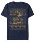 Фото #1 товара Men's Vintage-Like Mickey Short Sleeve Crew T-shirt