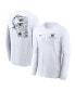 Фото #1 товара Men's White Penn State Nittany Lions 2024 White Out Long Sleeve T-Shirt