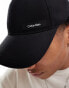 Calvin Klein essential logo cap in black