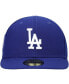 Men's Royal Los Angeles Dodgers 9/11 Memorial Side Patch 59FIFTY Fitted Hat