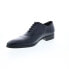 Bruno Magli Luna MB1LUNN0 Mens Blue Leather Oxfords & Lace Ups Cap Toe Shoes 9