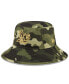 Фото #4 товара Men's Camo Oakland Athletics 2022 Armed Forces Day Bucket Hat