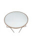 Valora Coffee Table in Champagne & Frosted Glass бежевый/хаки, 1 Count - фото #6