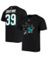 ფოტო #2 პროდუქტის Men's Logan Couture Black San Jose Sharks Alternate Jersey Logo Name and Number T-shirt