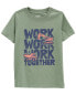 Фото #3 товара Toddler Work Together Graphic Tee 2T