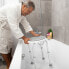 Фото #5 товара Вращающийся и регулируемый табурет для ванной комнаты Roshawer InnovaGoods Белый (Пересмотрено B)