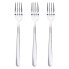 SAN IGNACIO SG7780 Matte Stainless Steel Fork Set 3 Units Серебристый - фото #2