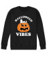 ფოტო #1 პროდუქტის Men's Peanuts Halloween Vibes Fleece T-shirt
