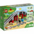 Фото #2 товара Детский конструктор Lego DUPLO 10872 "Поезд с рельсами и мостом" 26 предметов