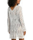 Фото #2 товара Women's Waverly Bell-Sleeve Cover-Up Dress