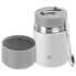 Zwilling Thermo - Lunch container - Adult - Grey - White - Stainless steel - Monochromatic - Round