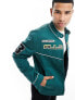 ASOS DESIGN motocross jacket in green