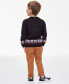 Toddler Boys Skier Crewneck Sweater, Created for Macy's