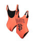 Фото #2 товара Women's Orange San Francisco Giants One-Piece Bathing Suit