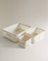 Фото #7 товара Linen organiser basket