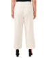 Фото #2 товара Plus Size Flat Front Elastic Waist Wide-Leg Pants