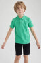 Erkek Çocuk T-shirt K1689a6/gn309 Green