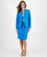 Фото #4 товара Petite Two-Button Jacket & Pencil Skirt Suit