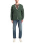 Men's Dropped-Shoulder Cardigan