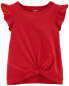 Toddler Tie-Front Jersey Tee 2T