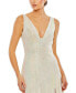 ფოტო #3 პროდუქტის Women's Ieena Sequin Asymmetrical Ruffle Tiered Gown