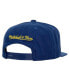 Фото #2 товара Mitchell Ness Men's Royal Golden State Warriors Sweet Suede Snapback Hat