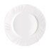 Dessert dish Bormioli Rocco Ebro White Glass (20 cm) (36 Units)