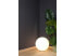 Фото #8 товара Настольная офисная лампа MeineWunschleuchte LED Tischleuchte Glaskugel Weiß Ø15см