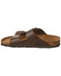 Birkenstock Narrow Arizona Birko-Flor Sandal Men's Brown 44