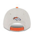 Фото #5 товара Men's Stone, Orange Denver Broncos 2023 NFL Draft 9FORTY Adjustable Hat