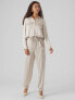 Фото #7 товара Vero Moda cargo trouser co-ord in liquid satin stone