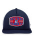 ფოტო #2 პროდუქტის Men's Navy, White New York Rangers Foam Front Patch Trucker Snapback Hat