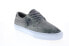 Фото #4 товара Lakai Riley 3 MS4210094A00 Mens Gray Suede Skate Inspired Sneakers Shoes